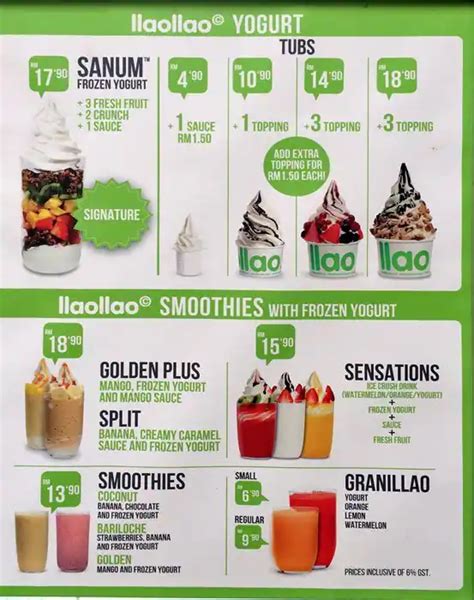 llao llao megamall photos|Llaollao Menu .